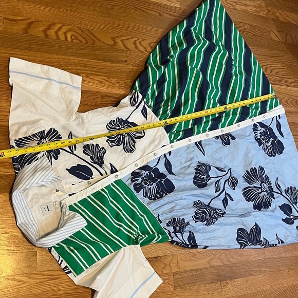 Anthropologie x Maeve Mixed-Print Buttondown Dress Size Small NWT - Picture 12 of 14